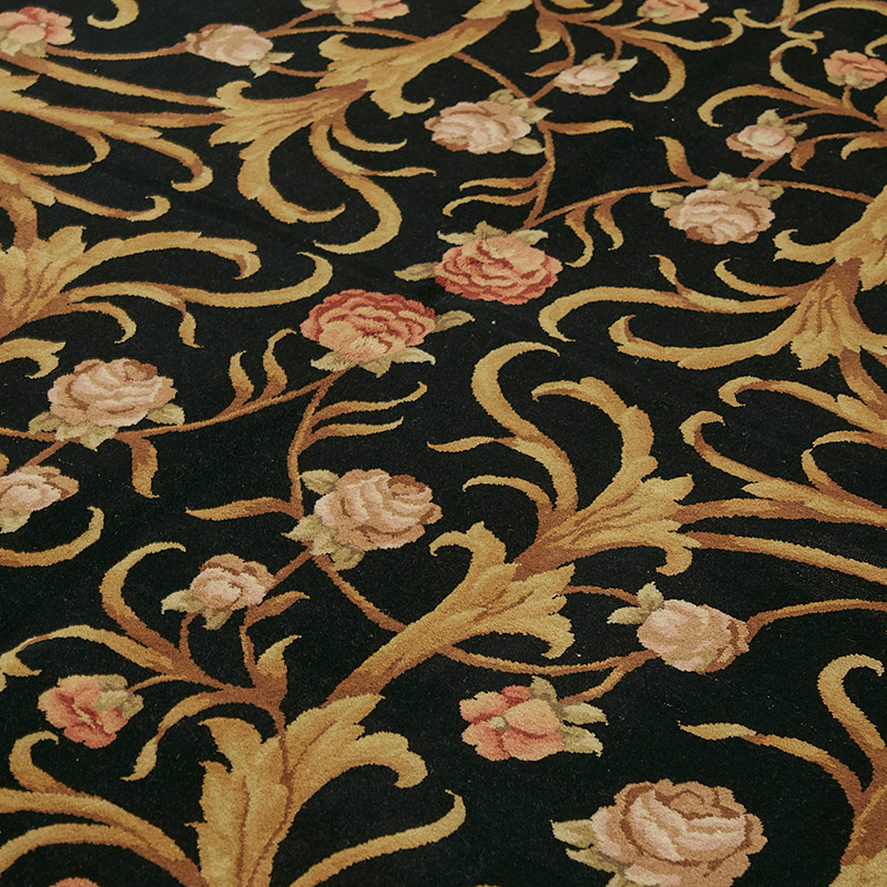Nueva Alfombra Oushak Tejida a Mano - 274 cm x 375 cm - K0087021