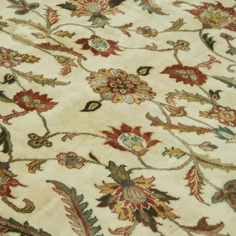 New Hand Knotted Wool Oushak Rug - 9' 1" x 11' 10" (109" x 142") - K0087022