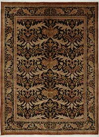 New Hand Knotted Wool Oushak Rug - 8' 10" x 11' 10" (106" x 142")