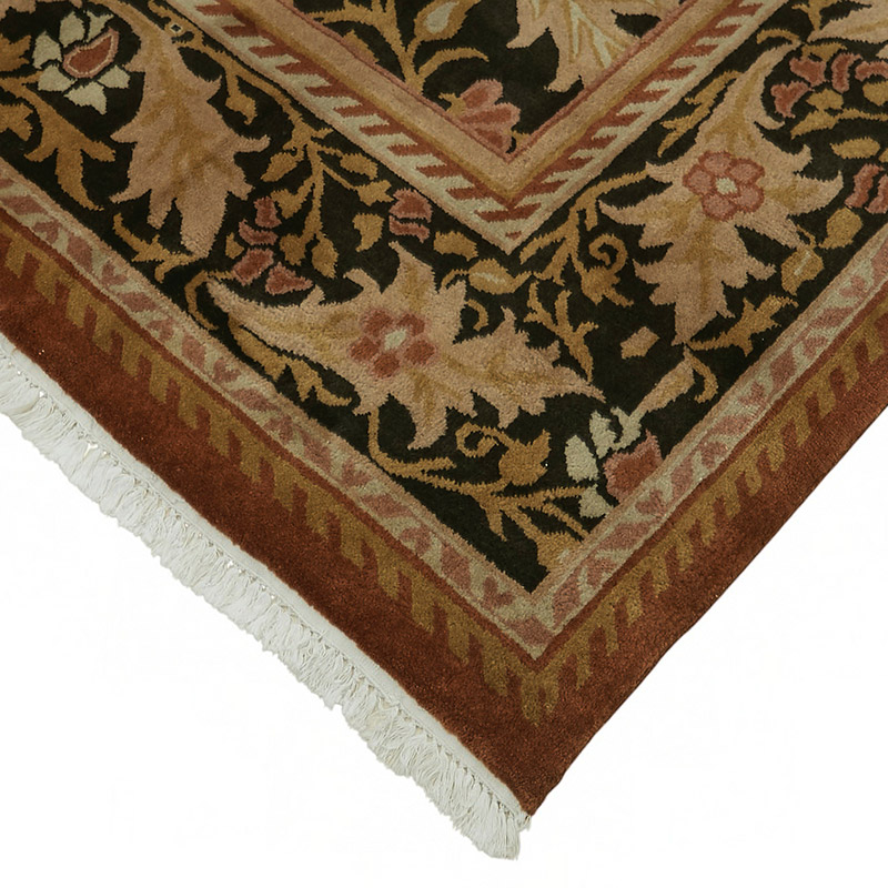 New Hand Knotted Wool Oushak Rug - 8' 10" x 11' 10" (106" x 142") - K0087025