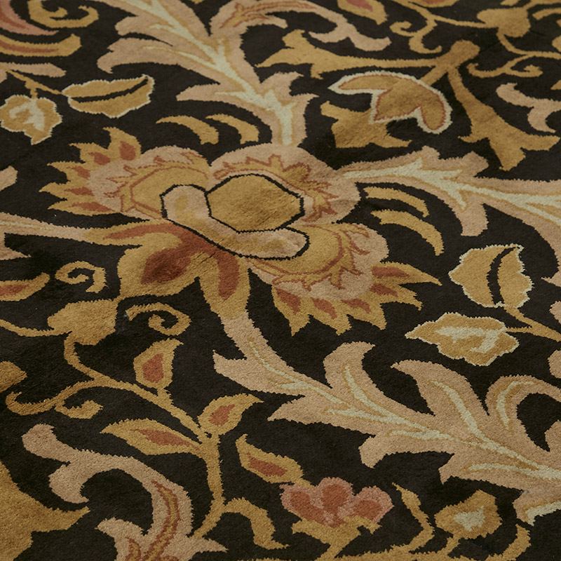 New Hand Knotted Wool Oushak Rug - 8' 10" x 11' 10" (106" x 142") - K0087025