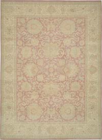 New Hand Knotted Wool Oushak Rug - 9' 10" x 13' 5" (118" x 161")