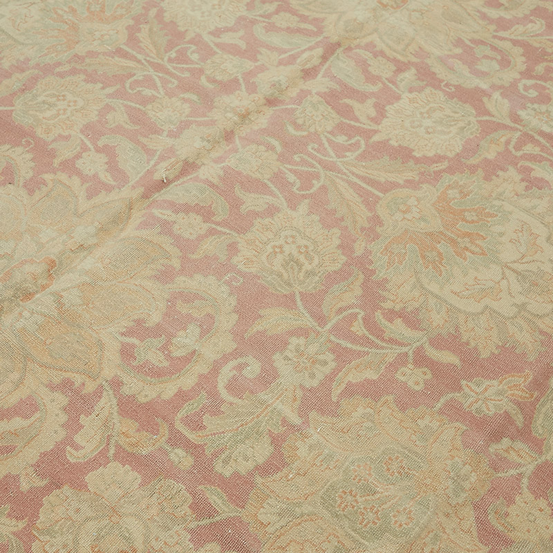 New Hand Knotted Wool Oushak Rug - 9' 10" x 13' 5" (118" x 161") - K0087026