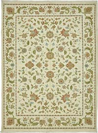 New Hand Knotted Wool Oushak Rug - 9'  x 12' 2" (108" x 146")