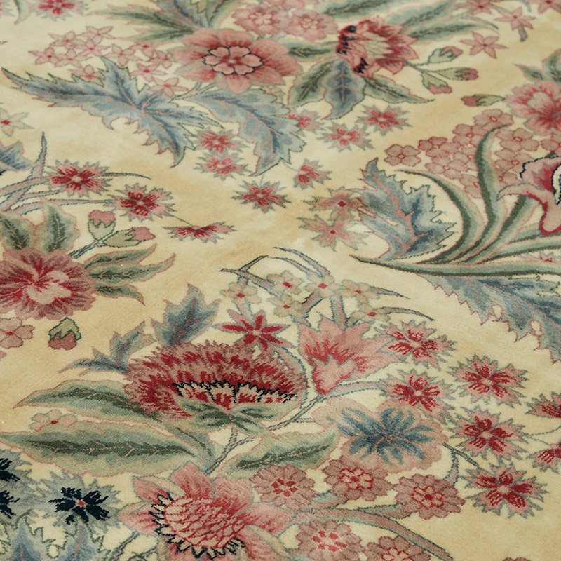 New Hand Knotted Wool Oushak Rug - 278 cm x 370 cm - K0087031
