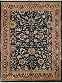 New Hand Knotted Wool Oushak Rug - 8' 9" x 11' 9" (105" x 141")
