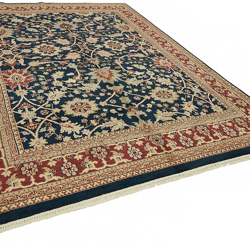 New Hand Knotted Wool Oushak Rug - 8' 9" x 11' 9" (105" x 141") - K0087034
