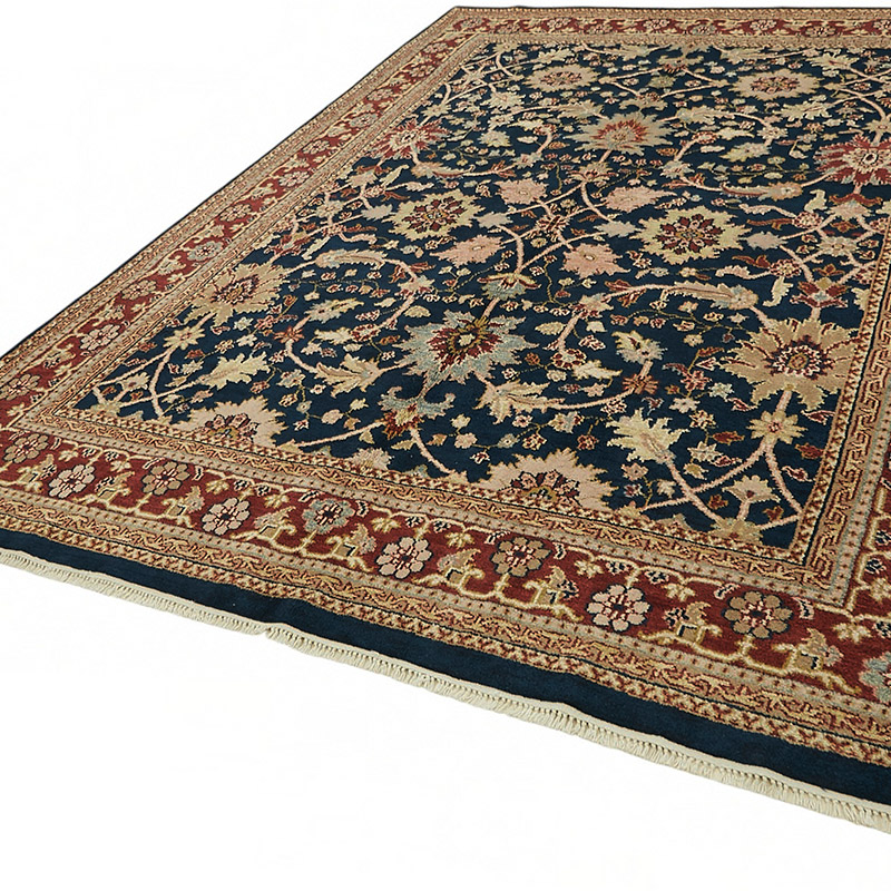 New Hand Knotted Wool Oushak Rug - 8' 9" x 11' 9" (105" x 141") - K0087034