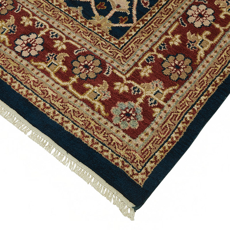 New Hand Knotted Wool Oushak Rug - 8' 9" x 11' 9" (105" x 141") - K0087034