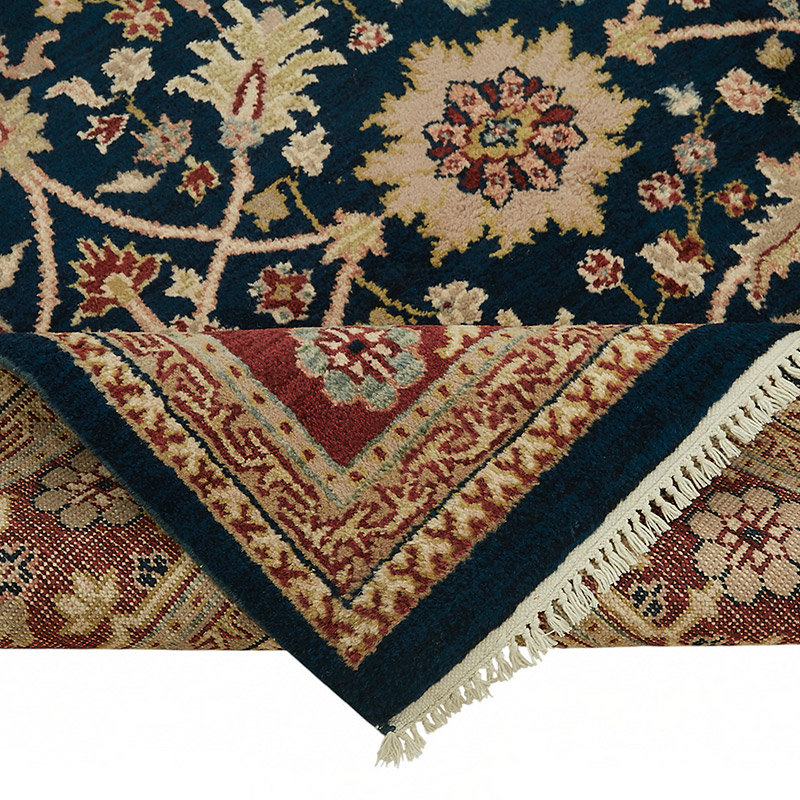 New Hand Knotted Wool Oushak Rug - 8' 9" x 11' 9" (105" x 141") - K0087034