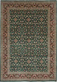 New Hand Knotted Wool Oushak Rug - 10'  x 14' 6" (120" x 174")