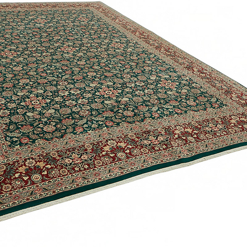 New Hand Knotted Wool Oushak Rug - 10'  x 14' 6" (120" x 174") - K0087035