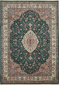 New Hand Knotted Wool Oushak Rug - 9' 8" x 13' 8" (116" x 164")