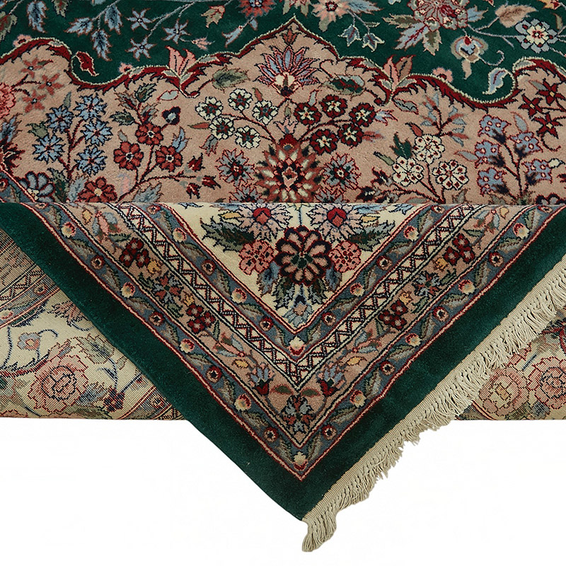 New Hand Knotted Wool Oushak Rug - 9' 8" x 13' 8" (116" x 164") - K0087036