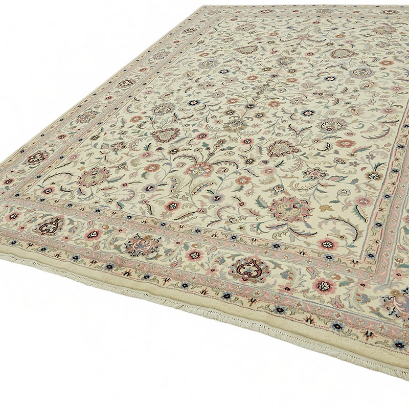 New Hand Knotted Wool Oushak Rug - 8' 9" x 12' 4" (105" x 148") - K0087038