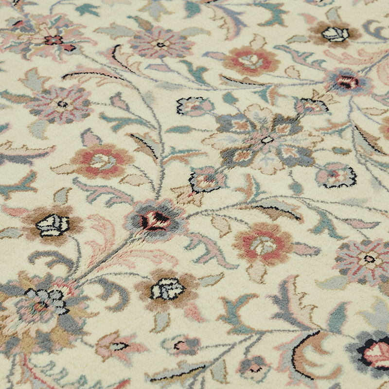 New Hand Knotted Wool Oushak Rug - 8' 9" x 12' 4" (105" x 148") - K0087038