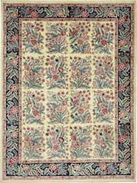 New Hand Knotted Wool Oushak Rug - 9' 1" x 12'  (109" x 144")