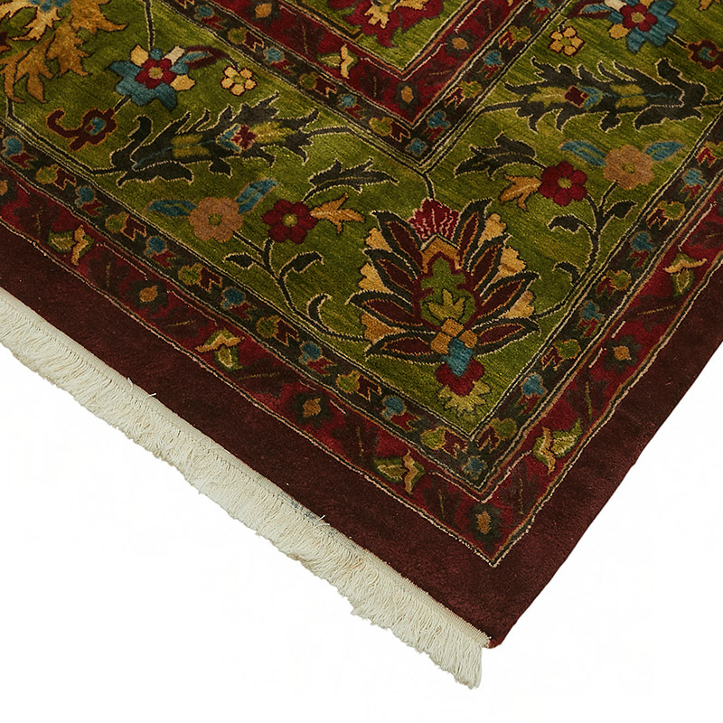 New Hand Knotted Wool Oushak Rug - 10'  x 13' 11" (120" x 167") - K0087045