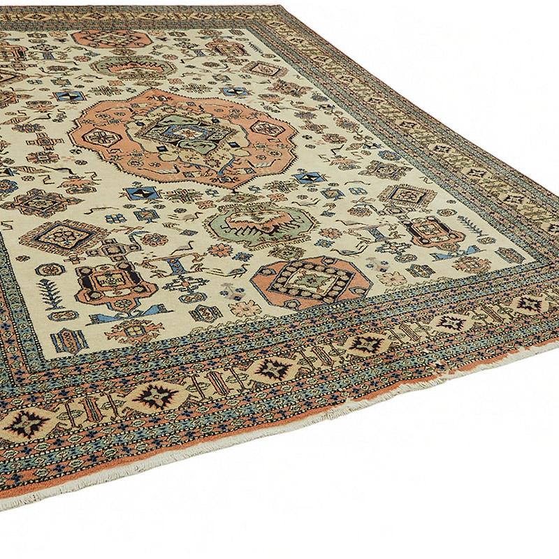 Nueva Alfombra Oushak Tejida a Mano - 270 cm x 350 cm - K0087047