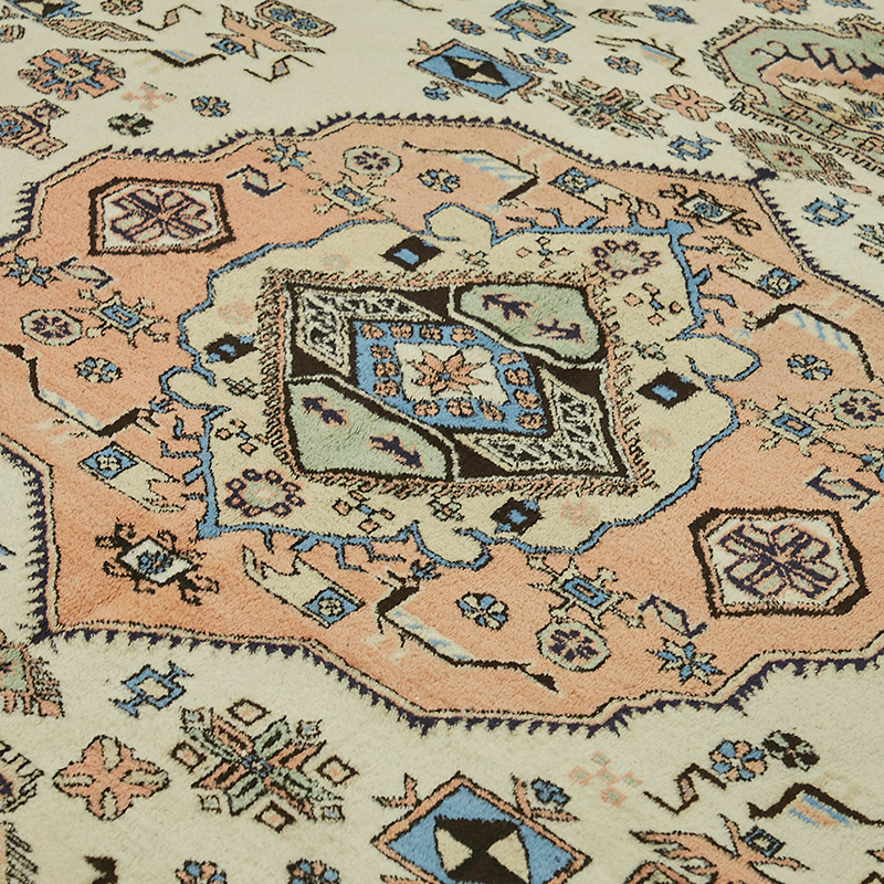 Nueva Alfombra Oushak Tejida a Mano - 270 cm x 350 cm - K0087047
