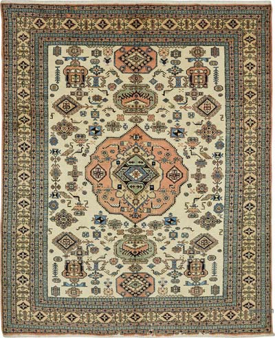 Yeni El Dokuma Usak Halısi - 270 cm x 350 cm