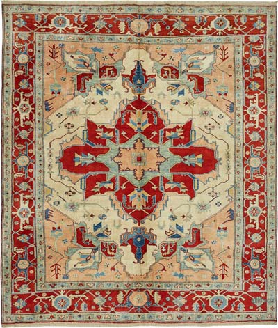 Yeni El Dokuma Usak Halisi - 281 cm x 327 cm