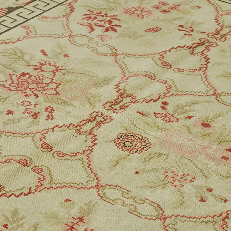 New Hand Knotted Wool Oushak Rug - 10'  x 12' 2" (120" x 146") - K0087054