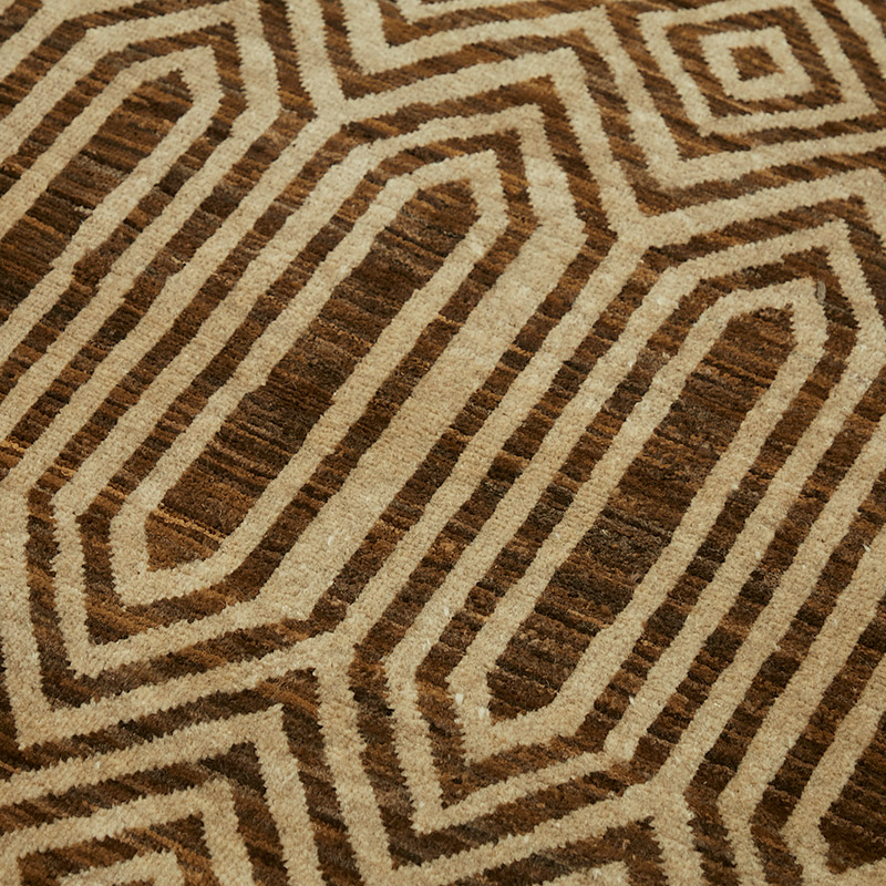 Nueva Alfombra Anudada a Mano - K0087057