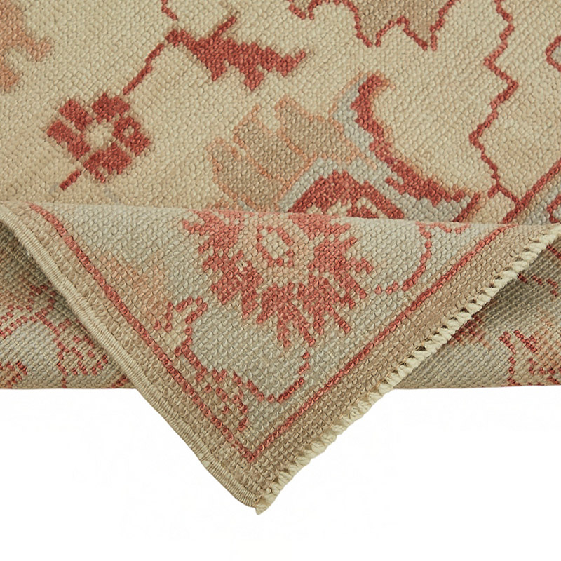 New Hand Knotted Wool Oushak Rug - 3' 11" x 6' 1" (47" x 73") - K0087064