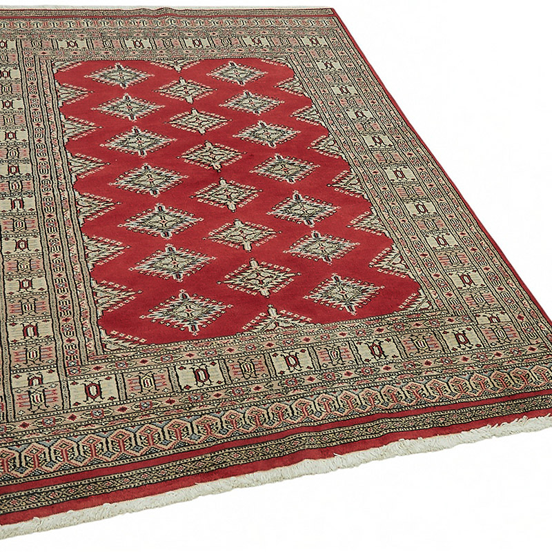 Nueva Alfombra Bokhara Anudada a Mano - K0087067