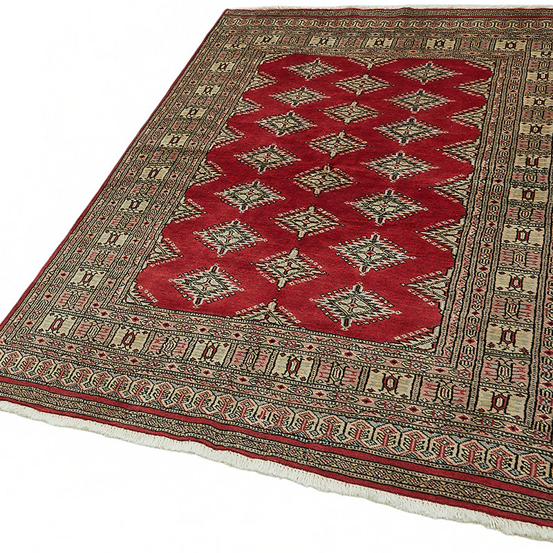 Nueva Alfombra Bokhara Anudada a Mano - K0087067