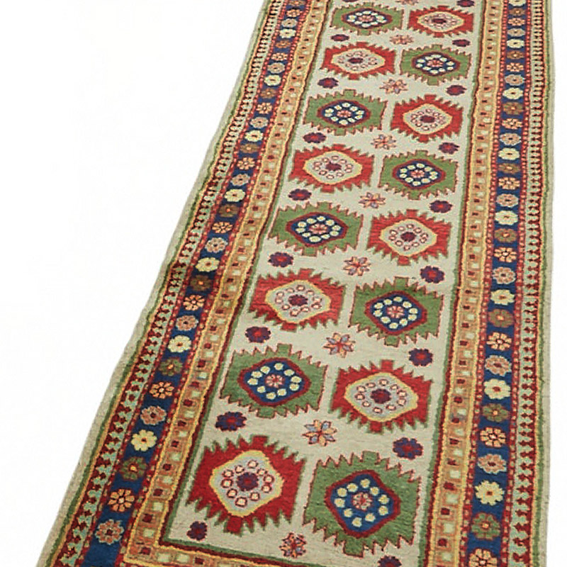 Yeni El Dokuma Usak Halısi - 70 cm x 350 cm - K0087068