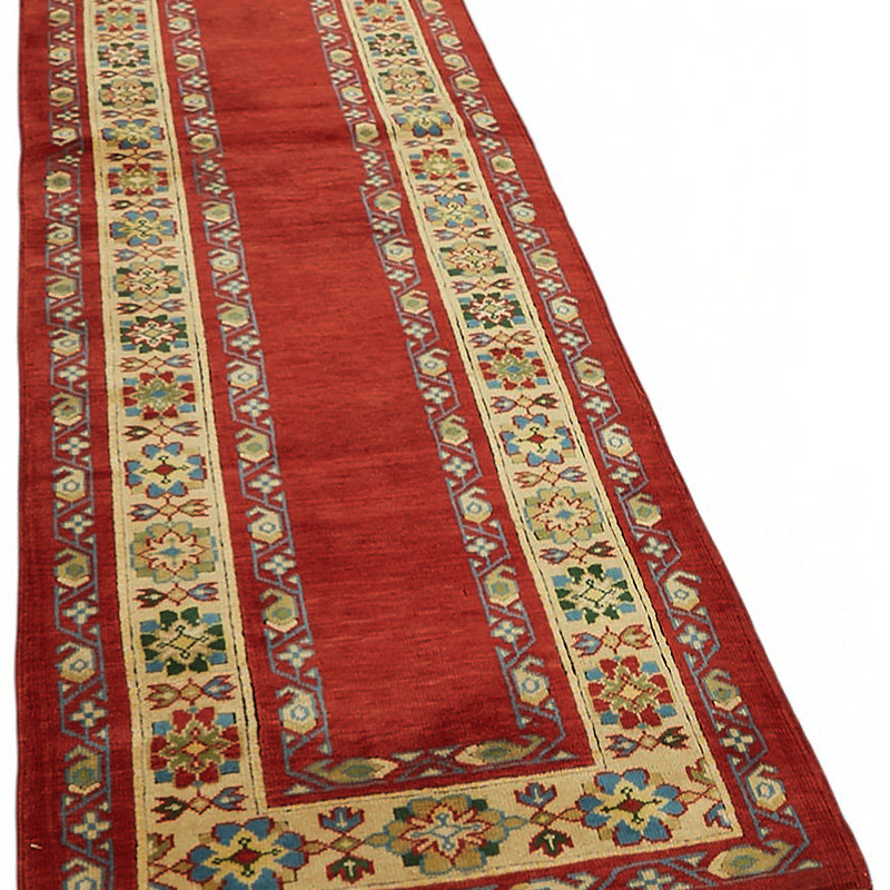 Yeni El Dokuma Usak Halısi - 81 cm x 281 cm - K0087069
