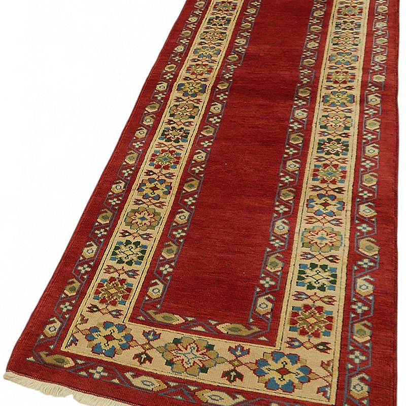Yeni El Dokuma Usak Halısi - 81 cm x 281 cm - K0087069