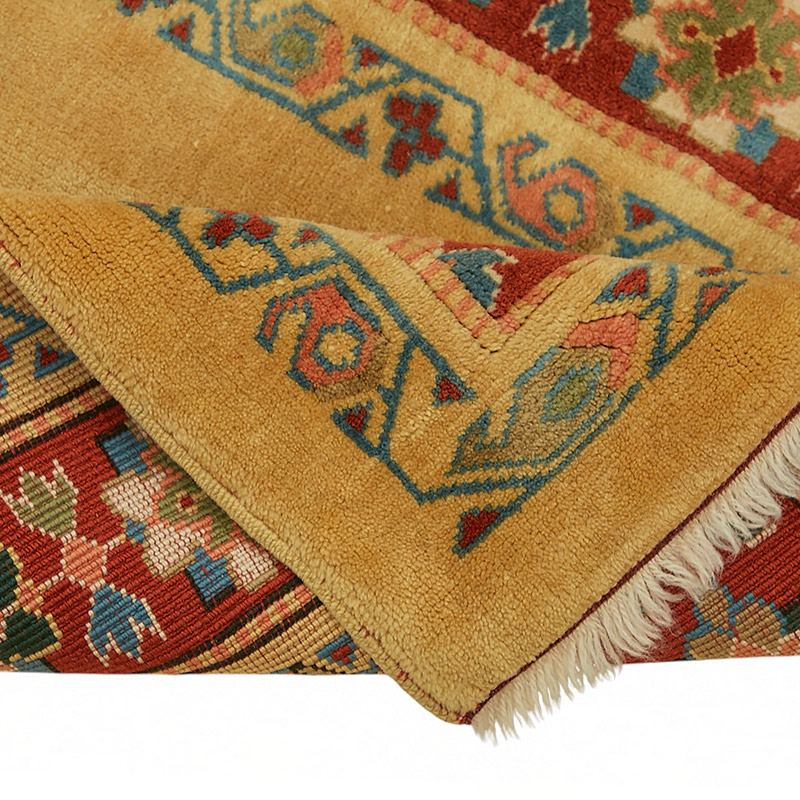 Nueva Alfombra Ushak Tejida a Mano - 80 cm x 297 cm - K0087071