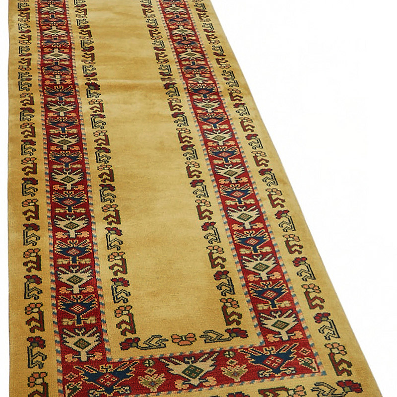 Nueva Alfombra Ushak Tejida a Mano - 81 cm x 292 cm - K0087072