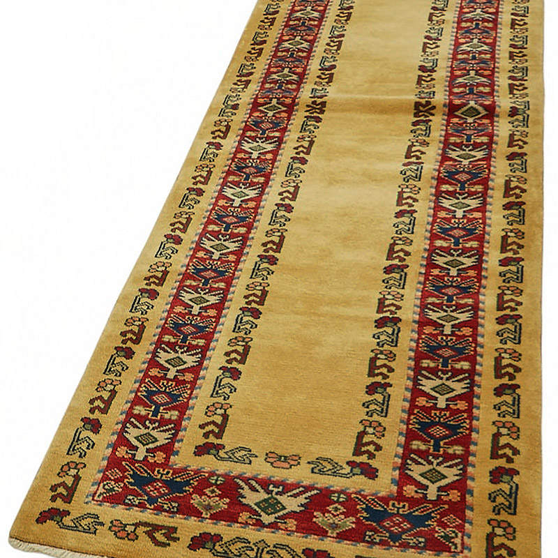 Nueva Alfombra Ushak Tejida a Mano - 81 cm x 292 cm - K0087072