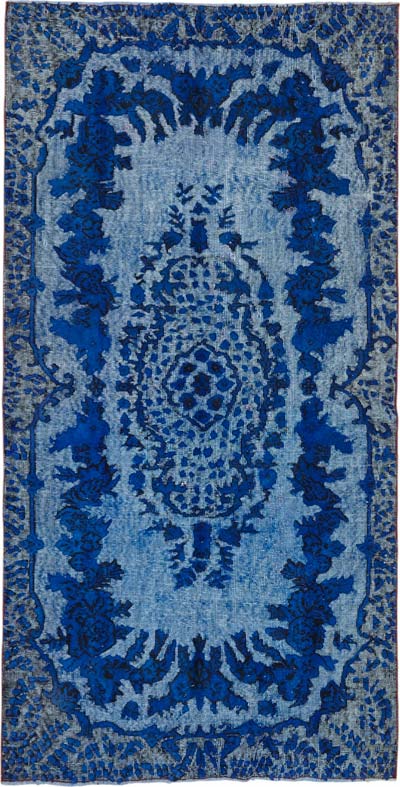 El Oyması Boyalı Halı - 125 cm x 240 cm