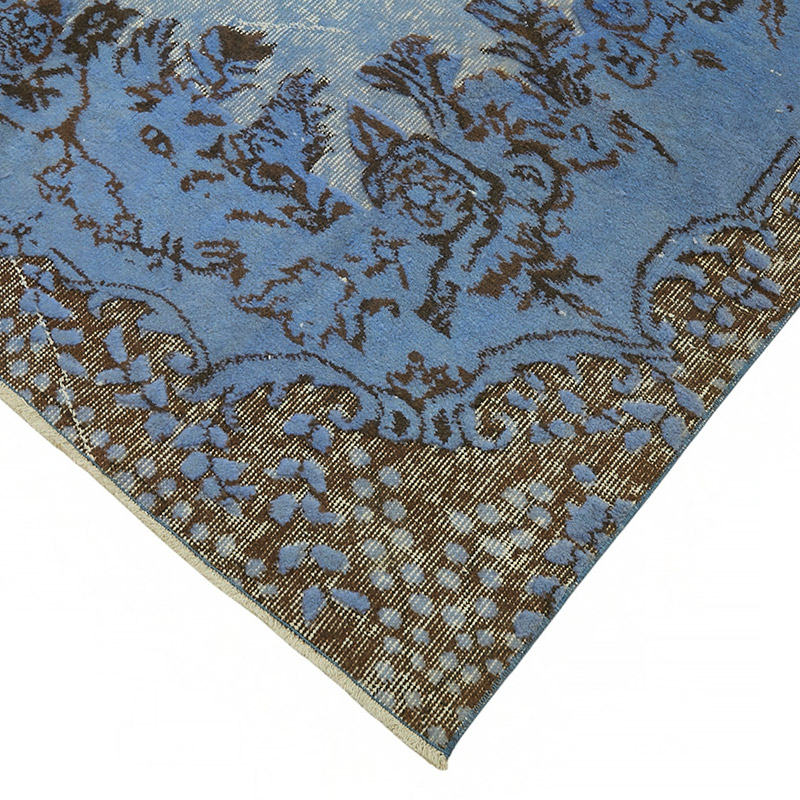 Hand Carved Over-Dyed Rug - 5' 3" x 9' 2" (63" x 110") - K0087074