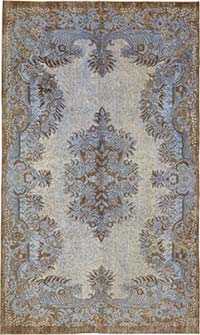 El Oyması Boyalı Halı - 180 cm x 303 cm