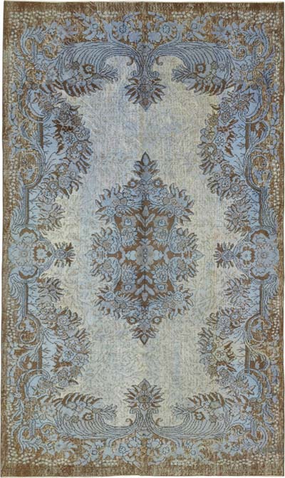 Alfombra Tallada a Mano Sobre Teñida - 180 cm x 303 cm