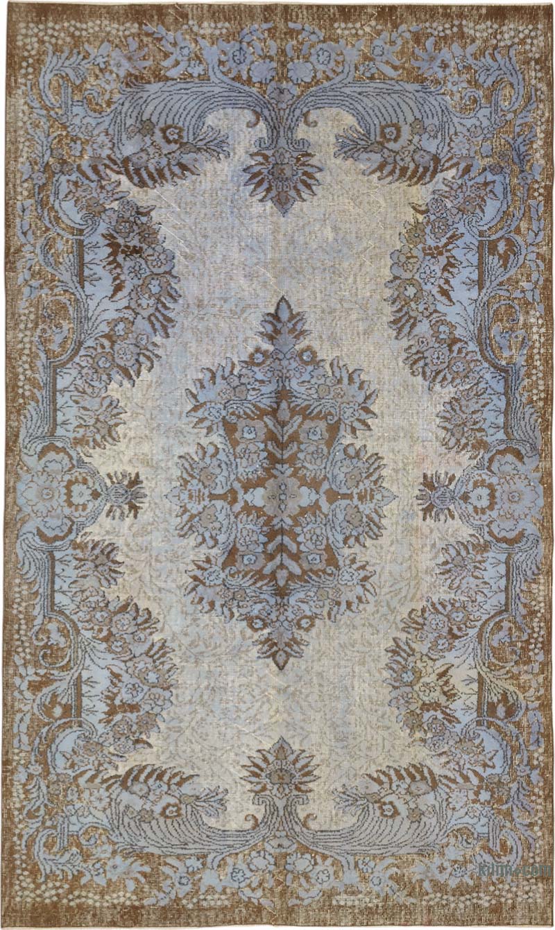 Alfombra Tallada a Mano Sobre Teñida - 180 cm x 303 cm - K0087075