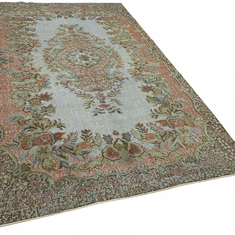 El Oyması Boyalı Halı - 166 cm x 290 cm - K0087076