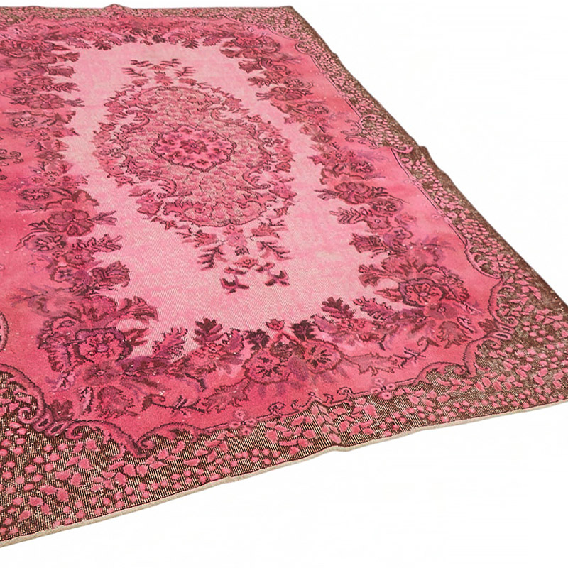 Alfombra Tallada a Mano Sobre Teñida - 182 cm x 292 cm - K0087077