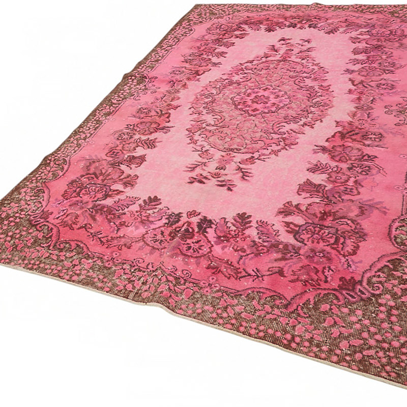 Alfombra Tallada a Mano Sobre Teñida - 182 cm x 292 cm - K0087077