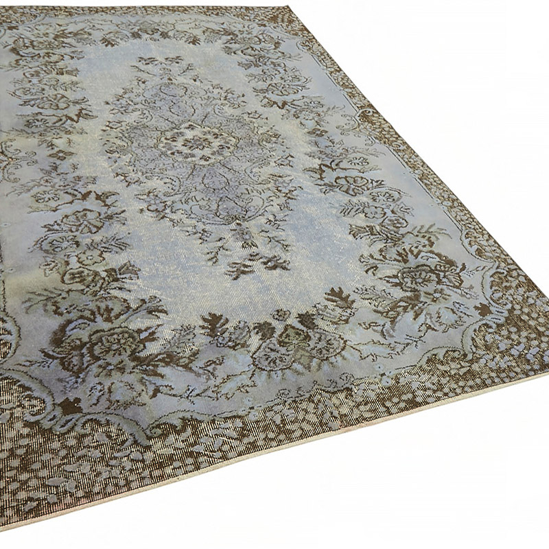 Alfombra Tallada a Mano Sobre Teñida - 159 cm x 257 cm - K0087079