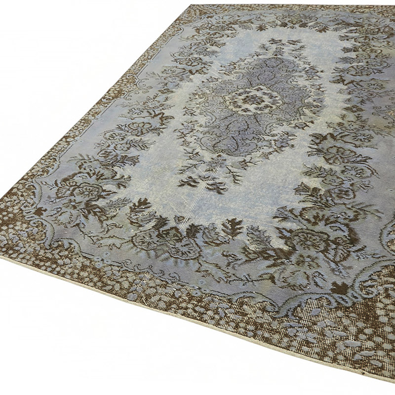 Alfombra Tallada a Mano Sobre Teñida - 159 cm x 257 cm - K0087079