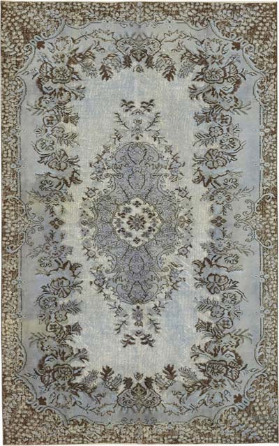 Alfombra Tallada a Mano Sobre Teñida - 159 cm x 257 cm