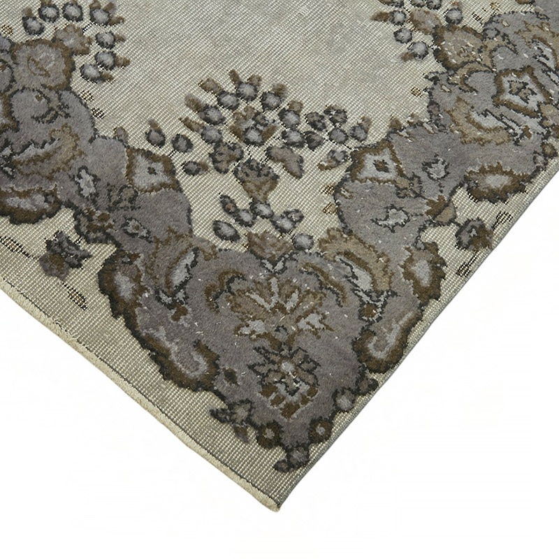 Hand Carved Over-Dyed Rug - 5' 9" x 9' 2" (69" x 110") - K0087080
