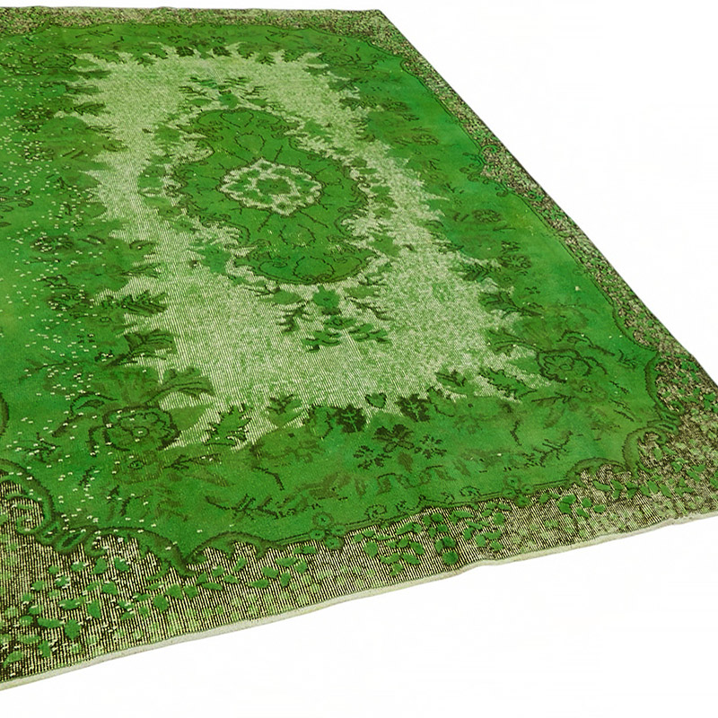 Alfombra Tallada a Mano Sobre Teñida - 190 cm x 290 cm - K0087082